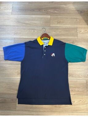 Vintage 90s Arizona Diamondbacks Polo Outer Banks Made in USA XL MLB
